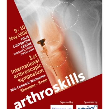 Arthroskills, 1st International Arthroscopic Symposium poster