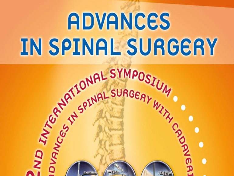 Advances in Spinal Surgery, 2nd International Symposium poster