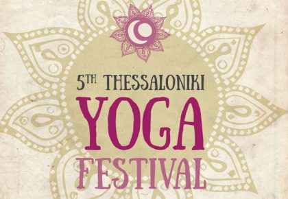 5th Thessaloniki Yoga Festival poster