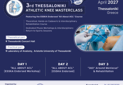 3rd Thessaloniki Athletic Knee Masterclass